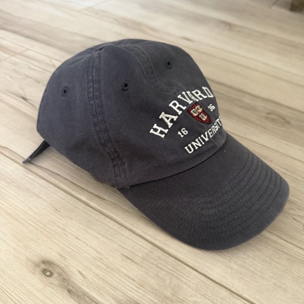 Harvard University Hat Embroidered Adjustable